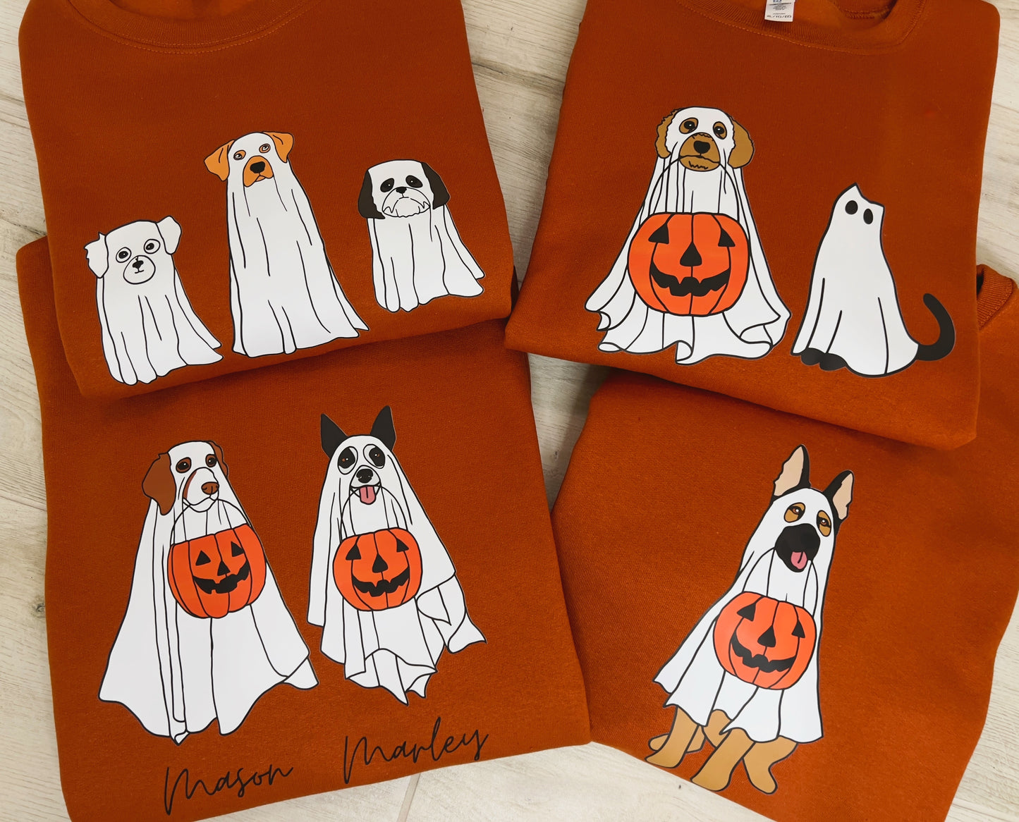 Custom Breed Ghost Dog Apparel
