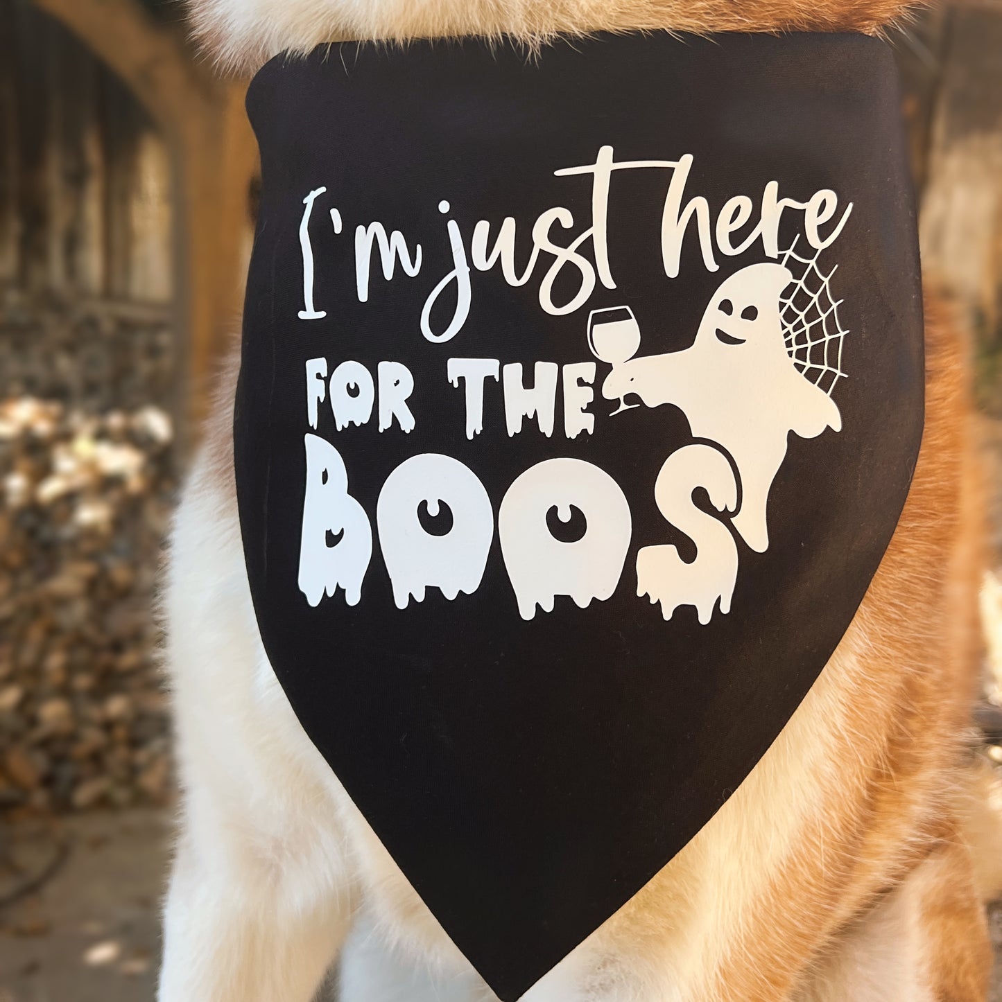 Just Here for the Boos Bandana