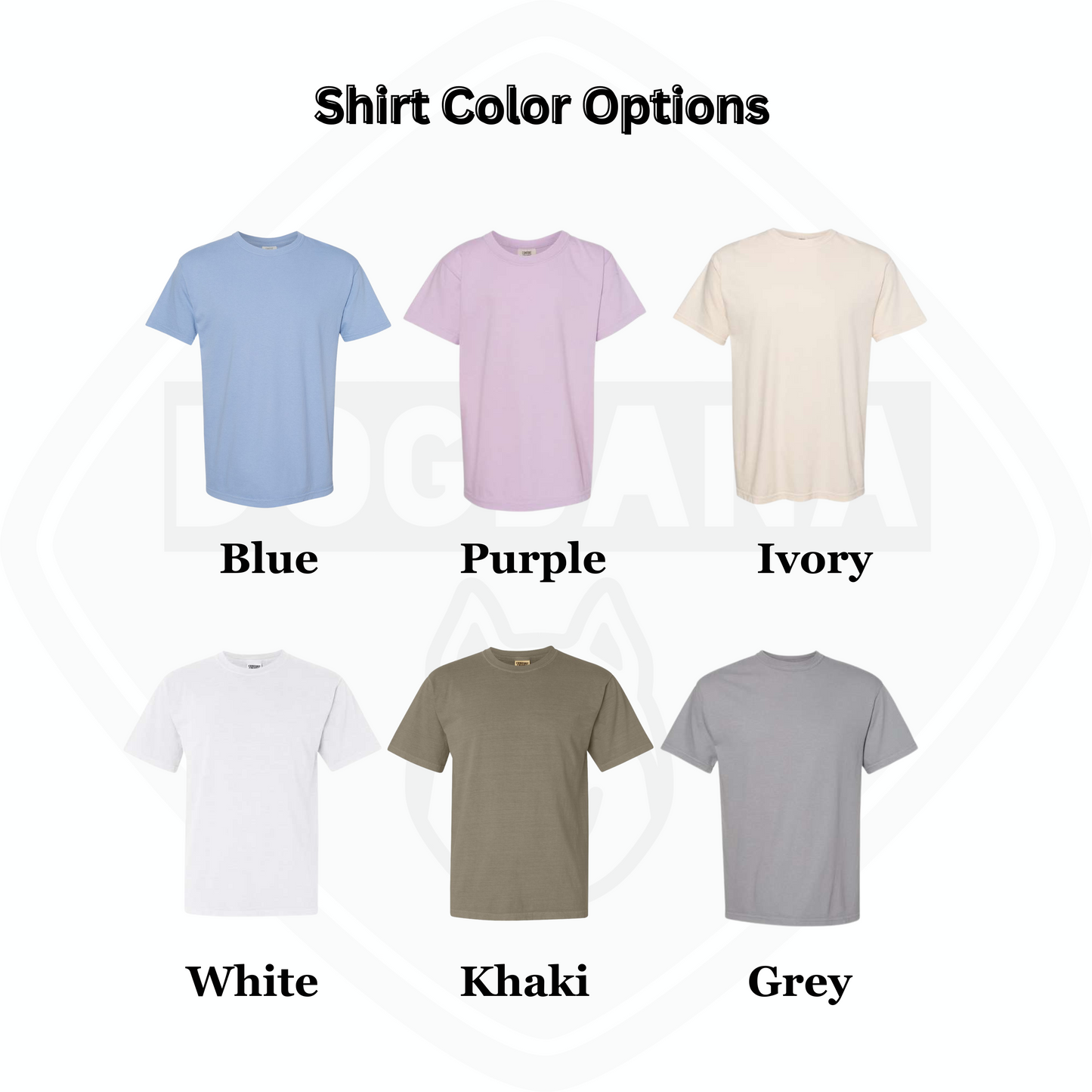 Dog and Cat Ears Outline Shirt