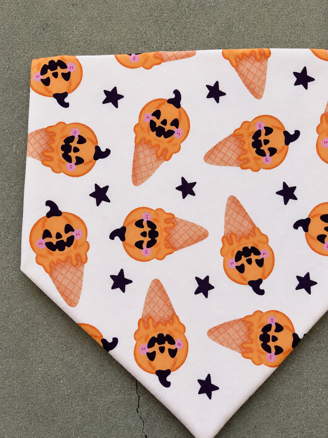 Pumpkin Ice Cream Bandana