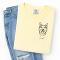 Soft Honey Custom Pet Portrait Shirt