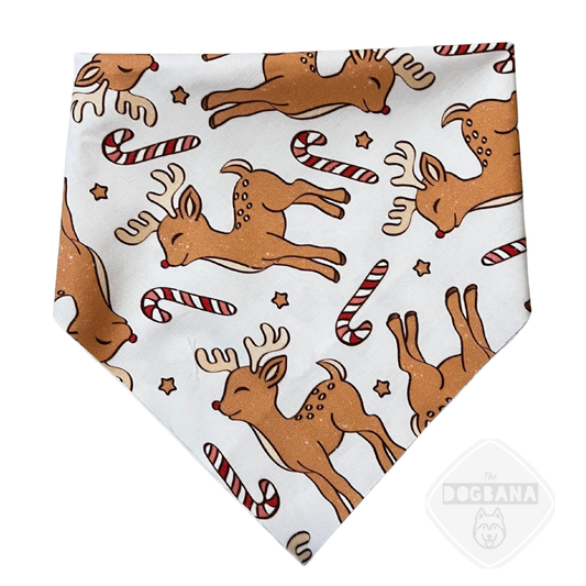 Christmas Reindeer Bandana