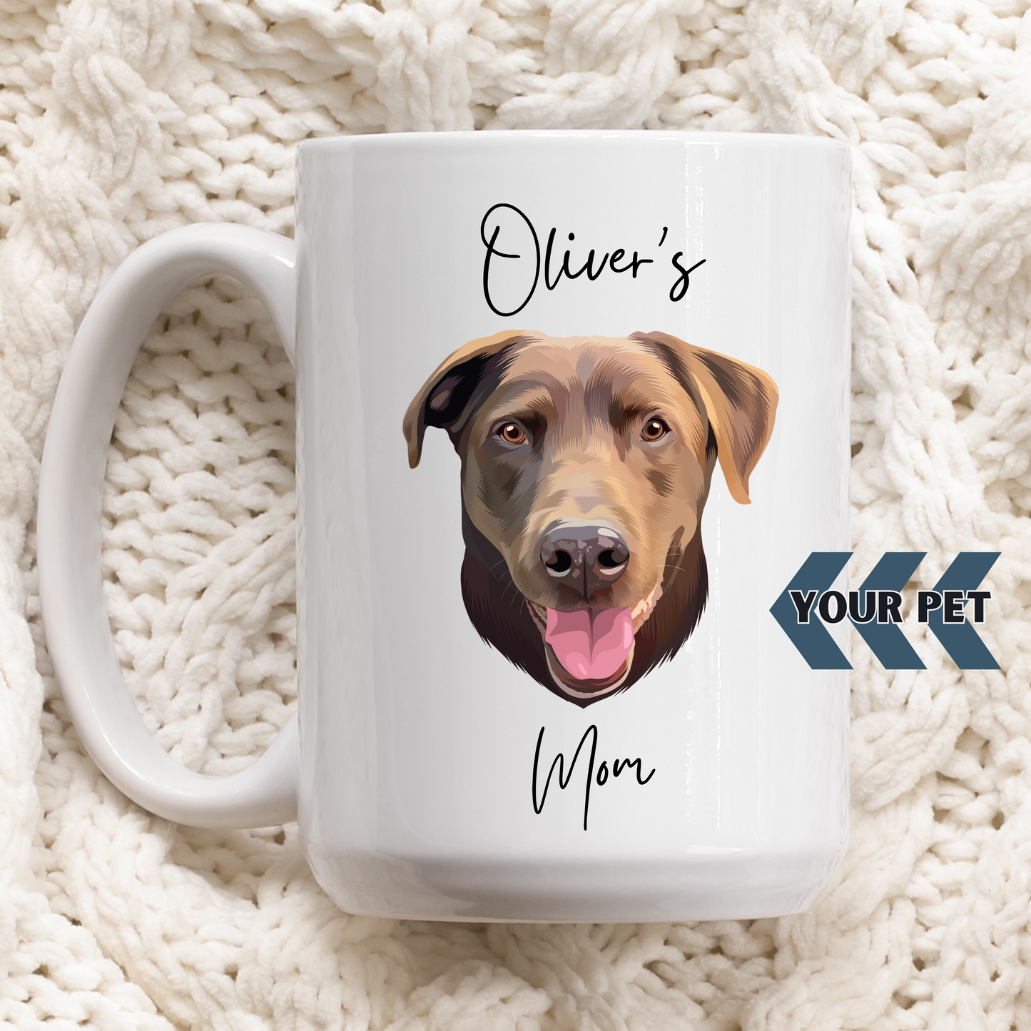 Custom Dog Mom Mug