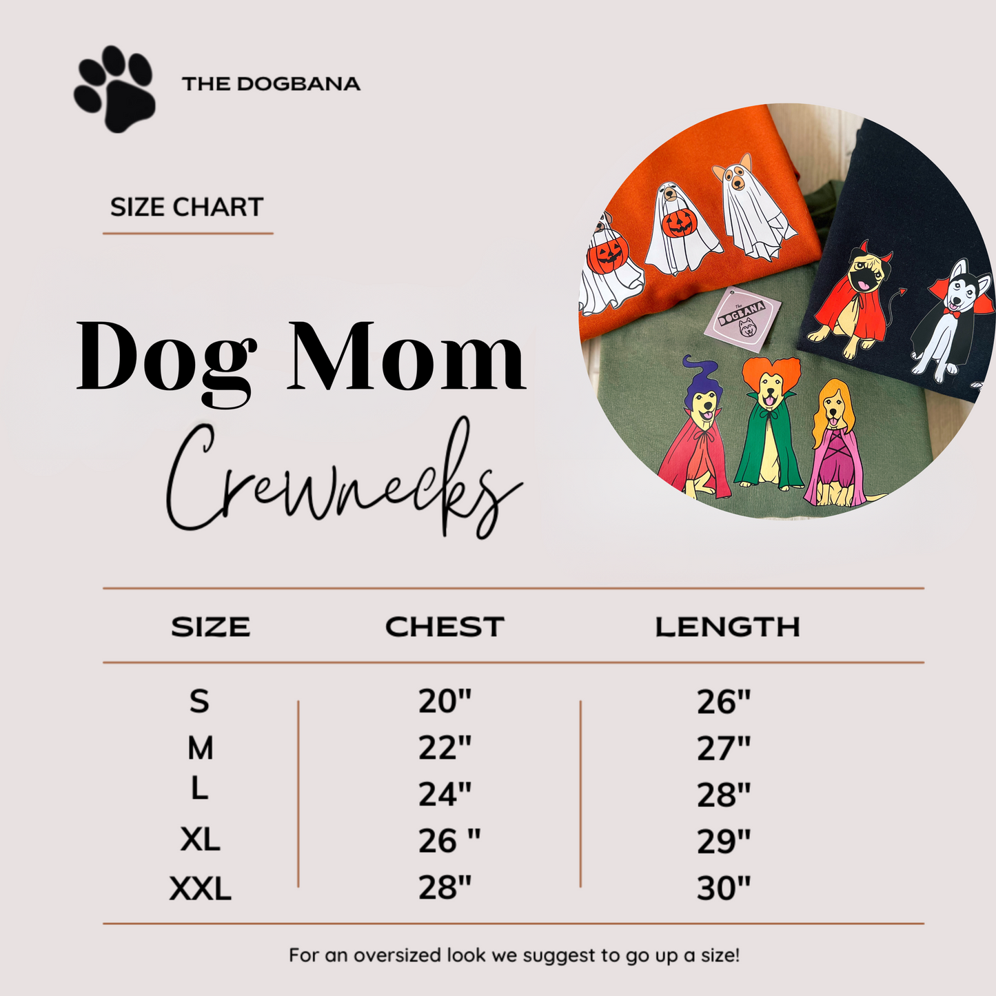 Halloween Ghost Dogs Crewnecks