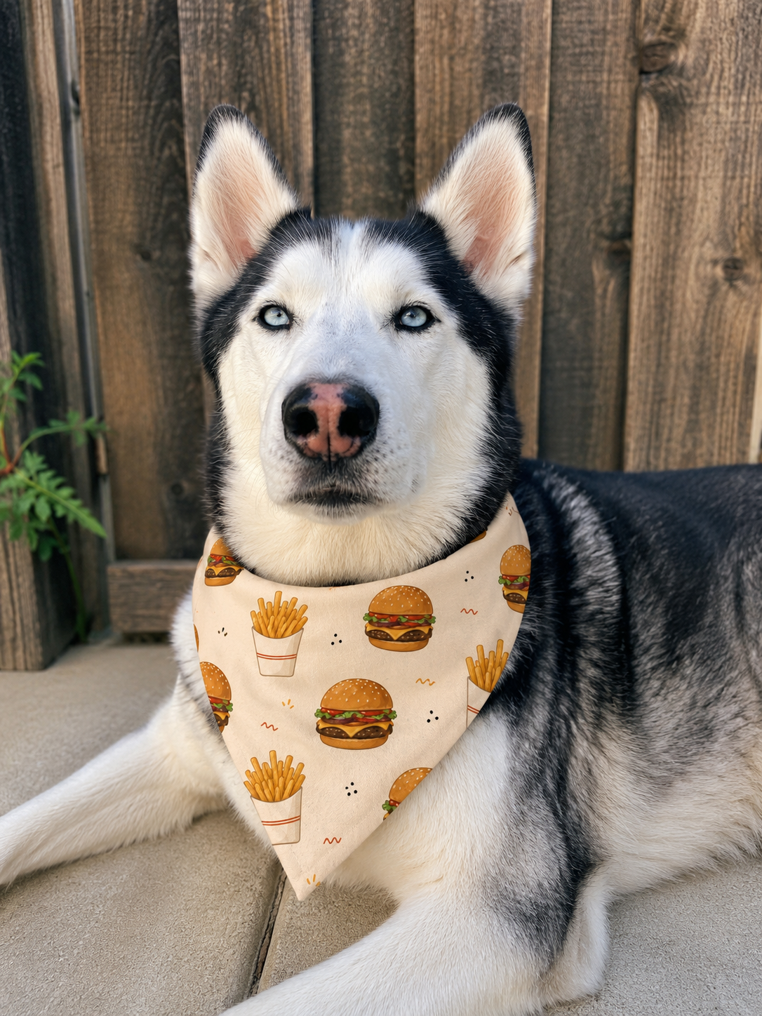 Burgers & Fries Bandana