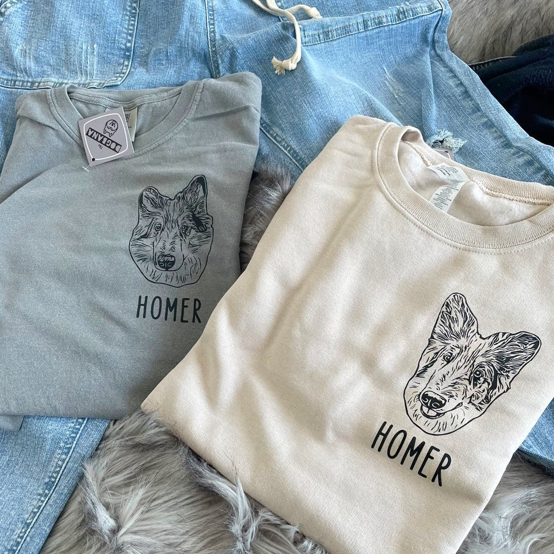 Custom Pet Portrait Shirt