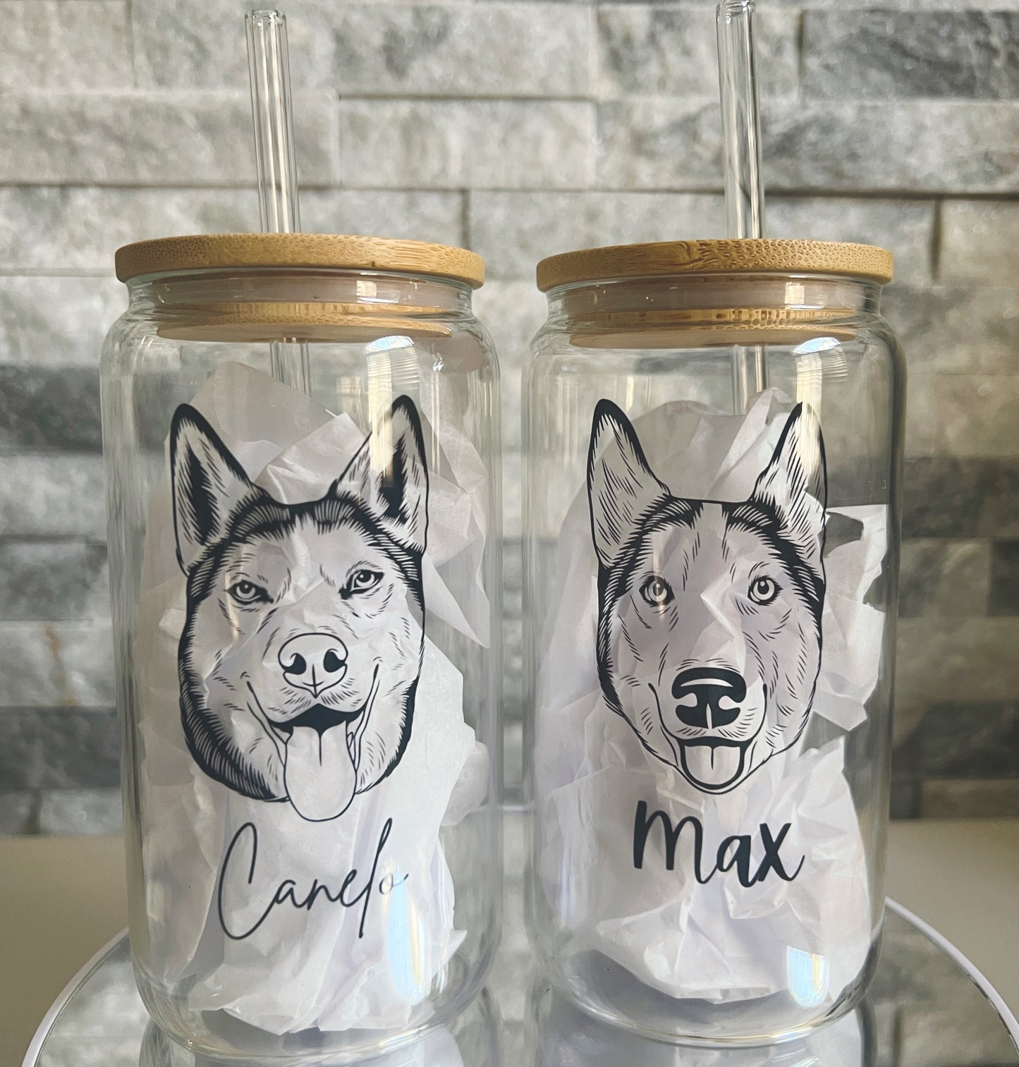 Pet Portrait Tumbler