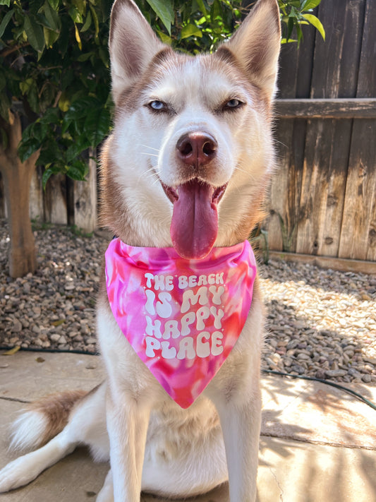 Beach Is My Happy Place Bandana