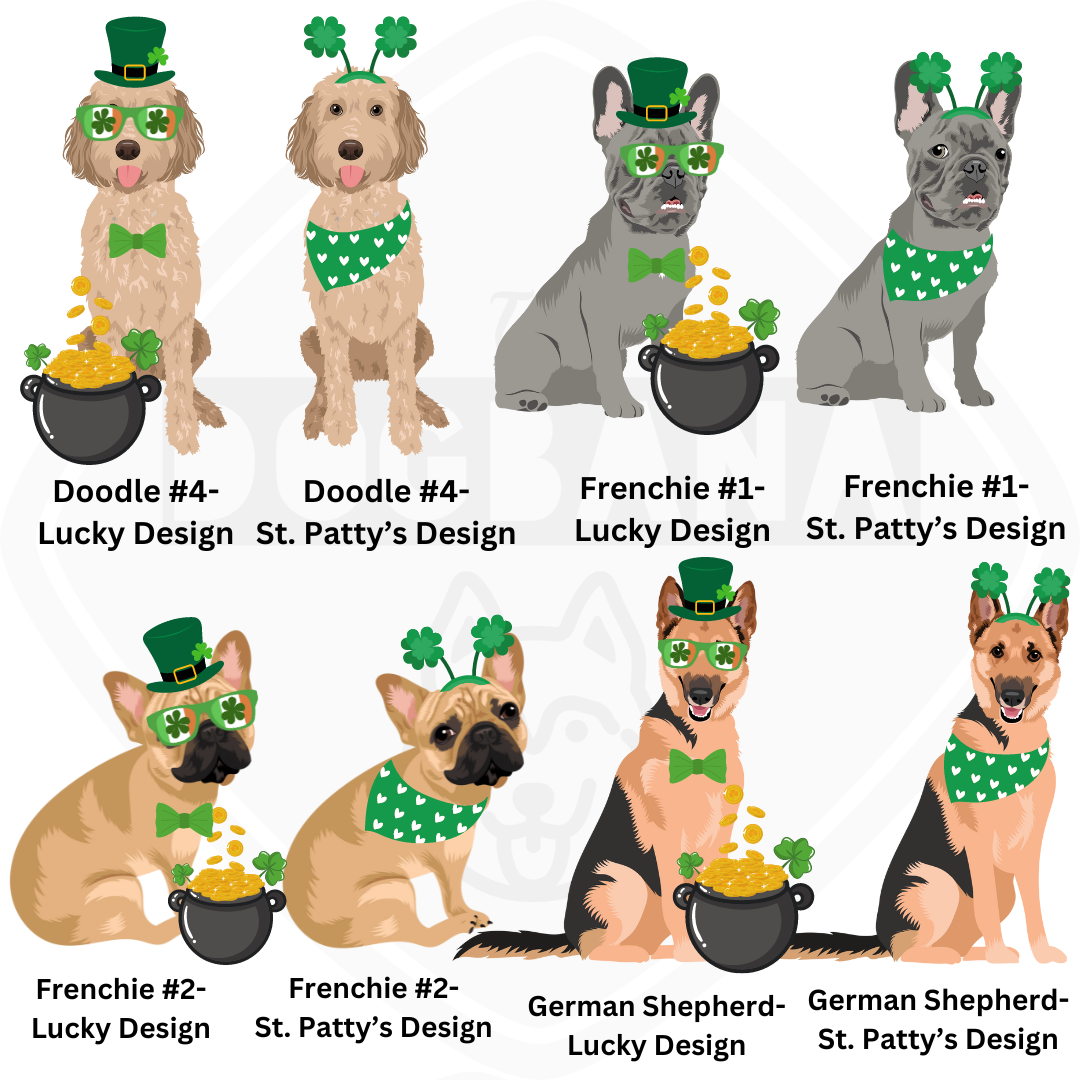 St. Patrick's Day Dog Breed Apparel