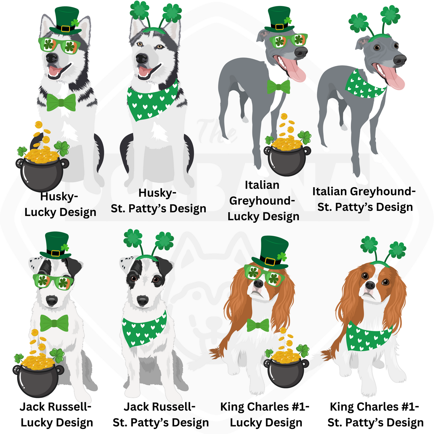 St. Patrick's Day Dog Breed Apparel