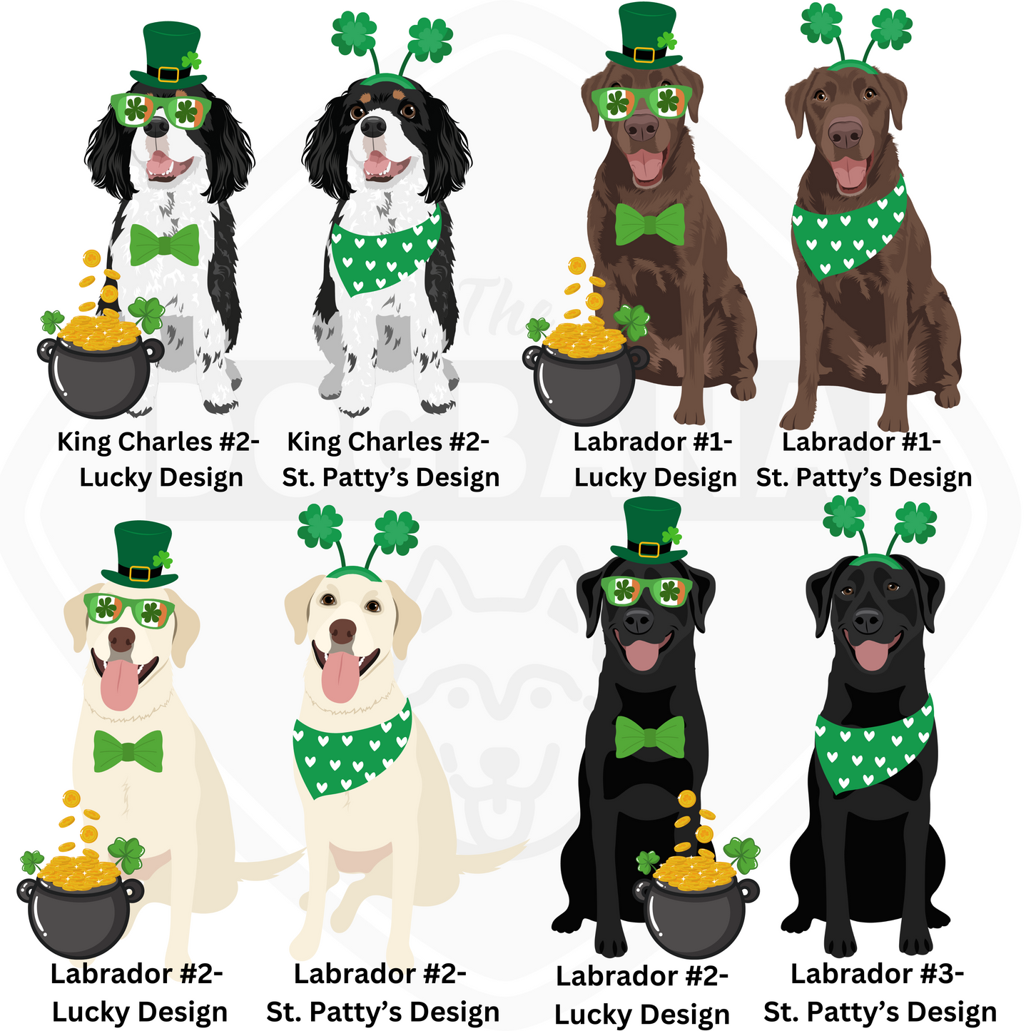 St. Patrick's Day Dog Breed Apparel