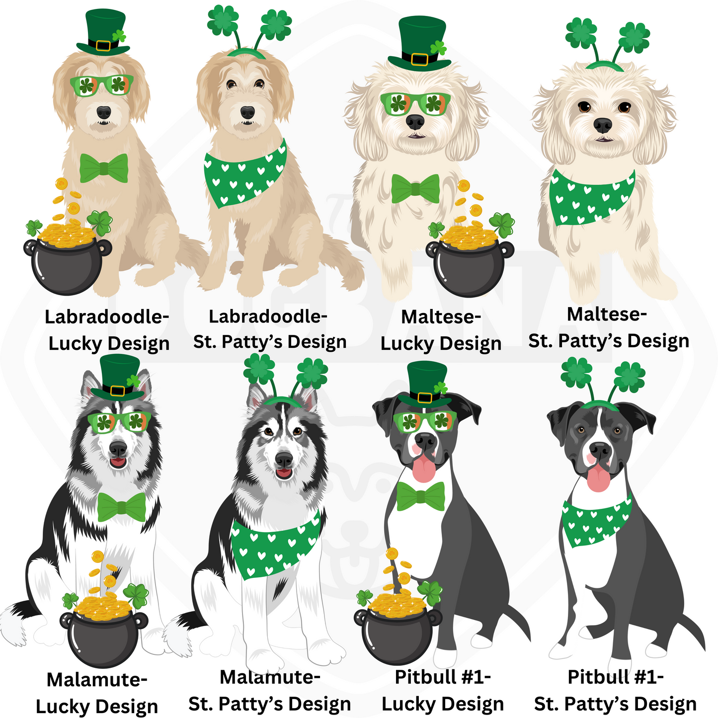 St. Patrick's Day Dog Breed Apparel