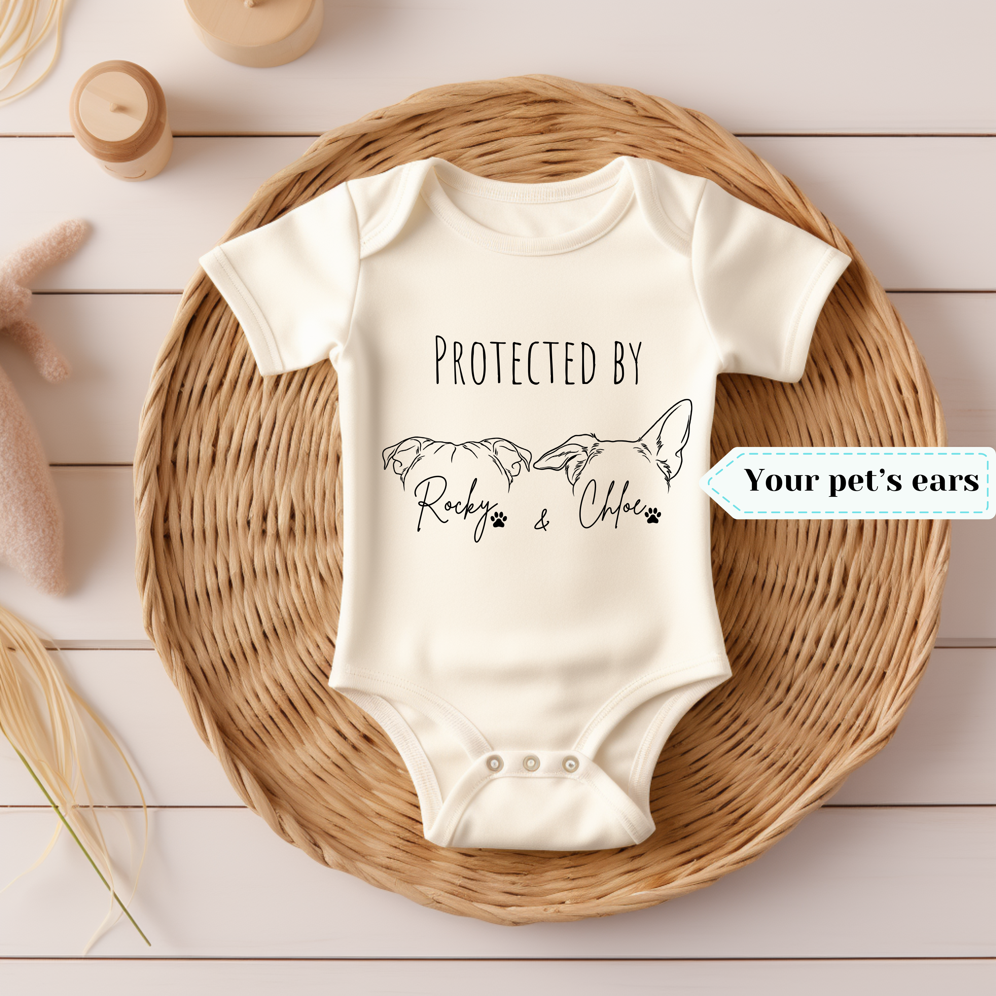 Protected By Baby Apparel
