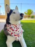Red Vintage Car Bandana