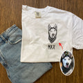 Custom Portrait Pet Shirt 